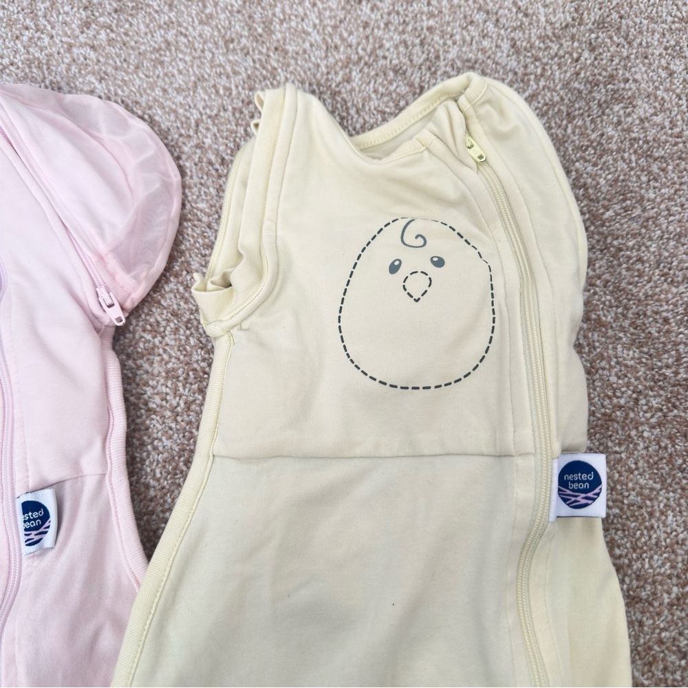 Two Nested Bean Baby Weighted Sleep Sack - Picture 2 of 8